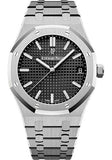 Audemars Piguet Royal Oak Selfwinding Watch -  41mm - Stainless Steel - Black Dial - Calibre 4302 - 15500ST.OO.1220ST.03
