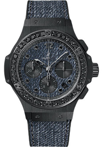 Hublot Big Bang Jeans Ceramic Black Diamonds Limited Edition of 250 Watch-341.CX.2740.NR.1200.JEANS