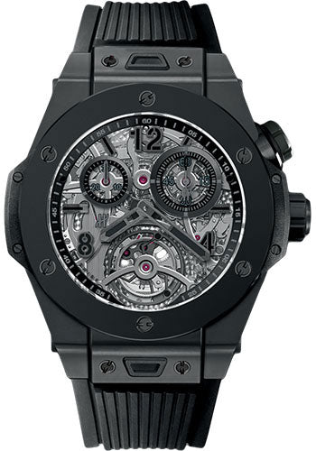 Hublot Big Bang Tourbillon Chronograph Cathedral Minute Repeater All Black Limited Edition of 20 Watch-404.CI.0110.RX