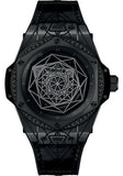 Hublot Big Bang Sang Bleu All Black Diamonds Limited Edition of 100 Watch-465.CS.1114.VR.1200.MXM18