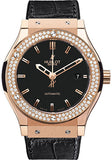 Hublot Classic Fusion Gold Diamonds Watch-511.PX.1180.LR.1104