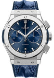 Hublot Classic Fusion Blue Chronograph Titanium Watch-521.NX.7170.LR