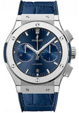 Hublot Classic Fusion Blue Chronograph Titanium Watch-541.NX.7170.LR