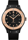 Hublot Classic Fusion Ceramic King Gold Watch - 38 mm - Black Lacquered Dial-565.CO.1181.RX