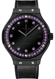 Hublot Classic Fusion Shiny Ceramic Purple Watch-565.CX.1210.VR.1205