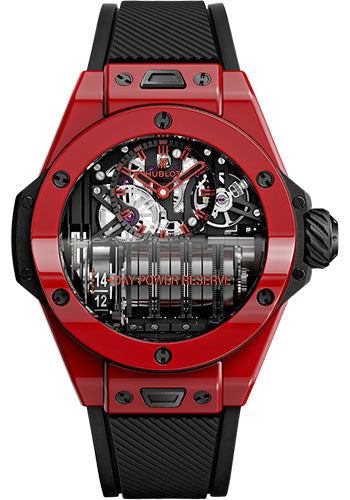 Hublot Big Bang MP-11 Power Reserve 14 Days Red Magic Watch - 45 mm - Sapphire Crystal Dial Limited Edition of 39-911.CF.0113.RX