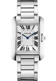 Cartier Tank Anglaise Watch - 34.7 mm Steel Case - W5310044