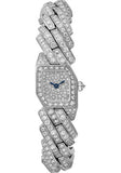 Cartier Maillon de Cartier Watch - 16 x 17 mm White Gold Case - Diamond Bracelet - WJBJ0005