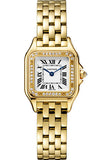 Cartier Panthere de Cartier Watch - 22 mm Yellow Gold Case - Diamond Bezel - WJPN0015